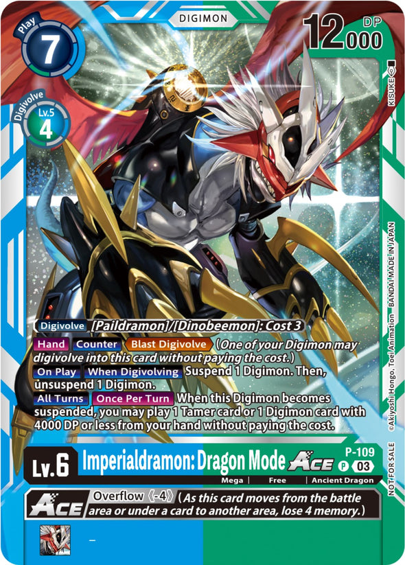 Imperialdramon: Dragon Mode ACE (NYCC 2023 Demo Deck)  - P-109 - Promo