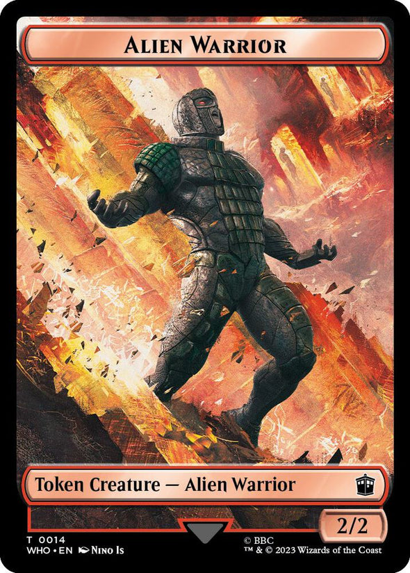 Treasure (030) // Alien Warrior Token (TWHO)