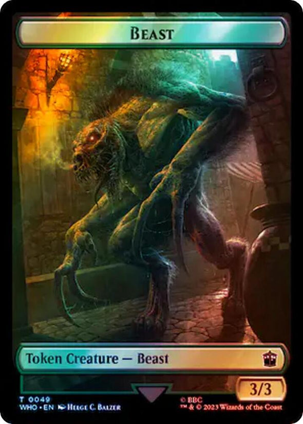 Alien Rhino // Beast Token (Surge Foil) (TWHO)