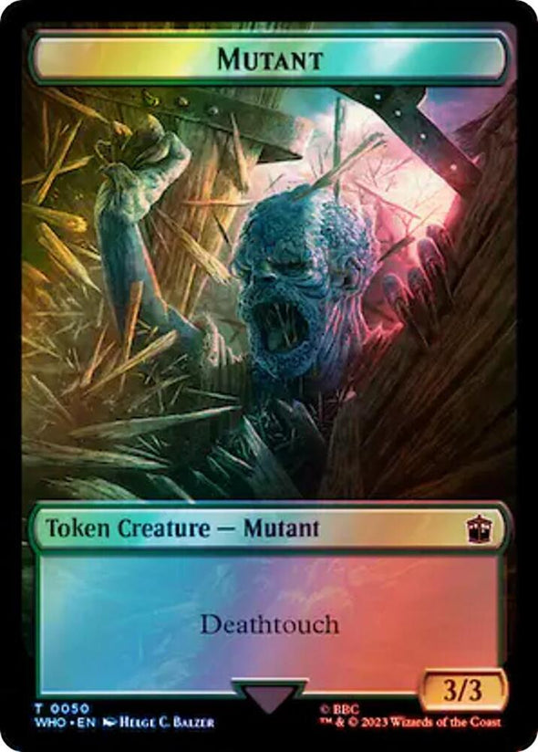Alien Rhino // Mutant Token (Surge Foil) (TWHO)