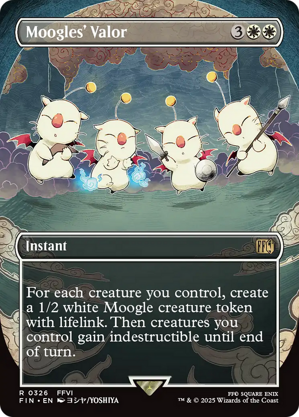 Moogles' Valor - Borderless (FIN)
