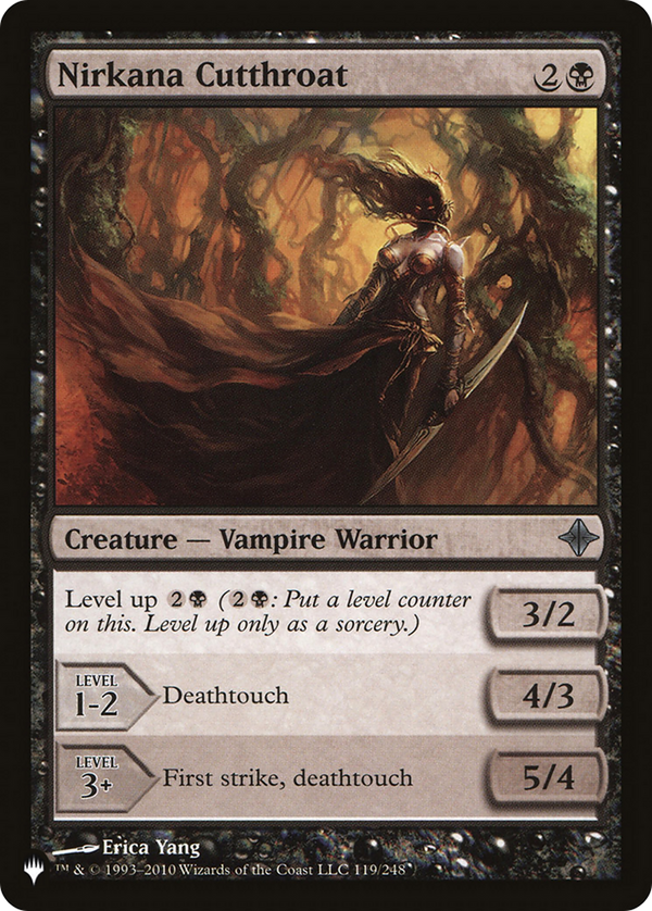 Nirkana Cutthroat - ROE Reprint (PLST)