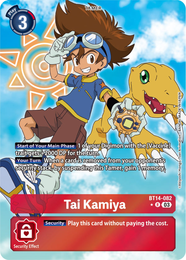 Tai Kamiya (Alternate Art) - BT14-082 - Rare
