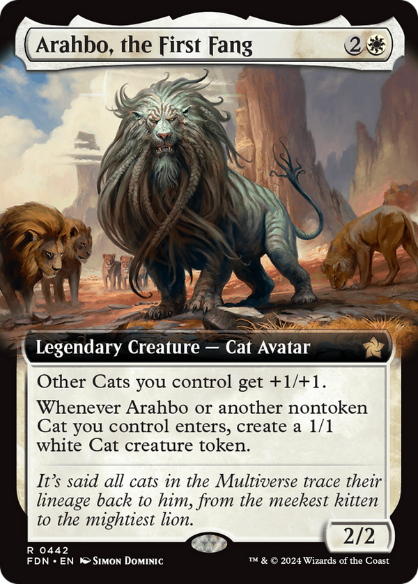 Arahbo, the First Fang - Extended Art (FDN)