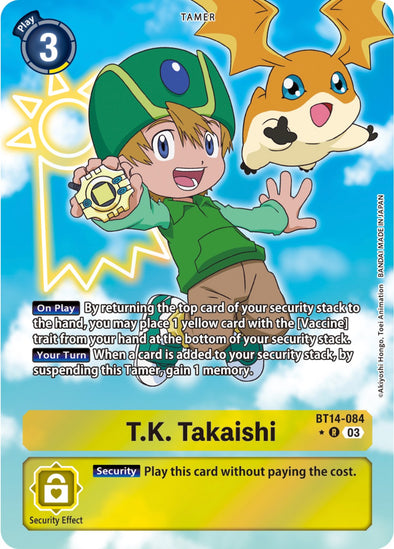 T.K. Takaishi (Alternate Art) - BT14-084 - Rare