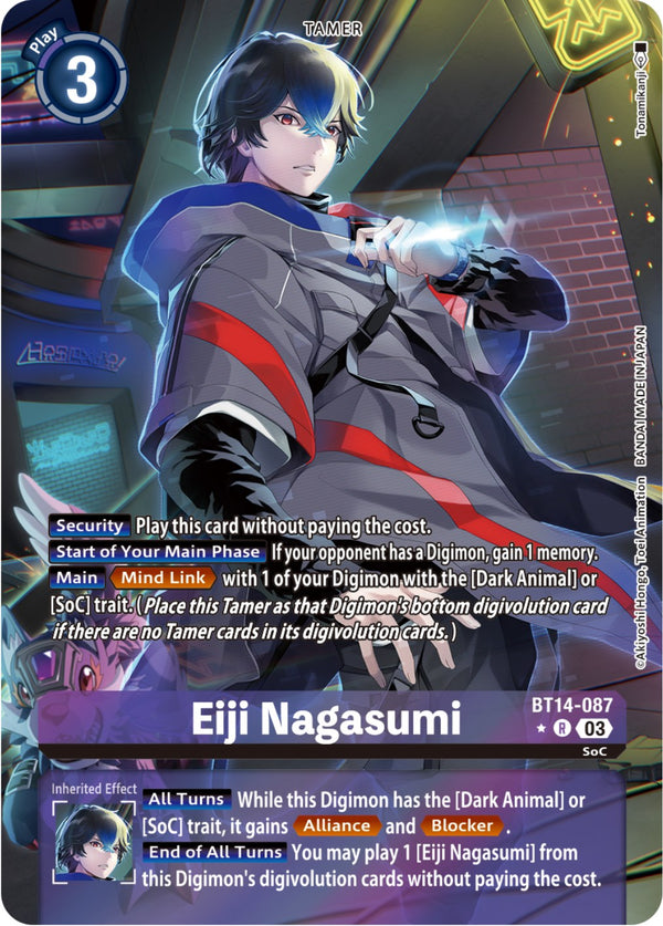 Eiji Magasumi (Alternate Art) - BT14-087 - Rare