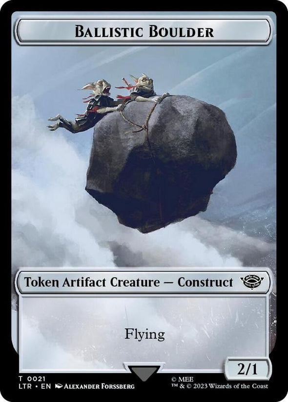 Food (022) // Ballistic Boulder Token (Surge Foil) (TLTR)