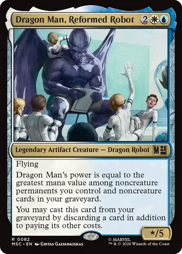 Dragon Man, Reformed Robot (MSC) (Pre-Order)