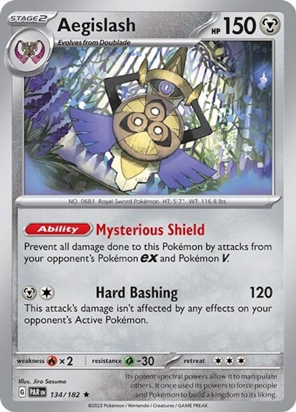 Aegislash - 134/182 - Rare - Theme Deck Exclusive