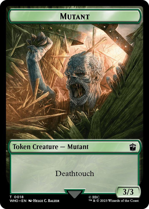 Alien Salamander // Mutant Token (TWHO)