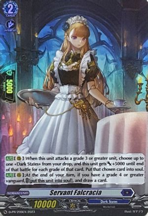 Servant Falcracia (299) (Foil) - D-PR/299EN - Promo