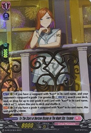 To The Stars of Horizon Rising in The Night Sky, Yasmin (Foil) - D-PR/313EN - Promo