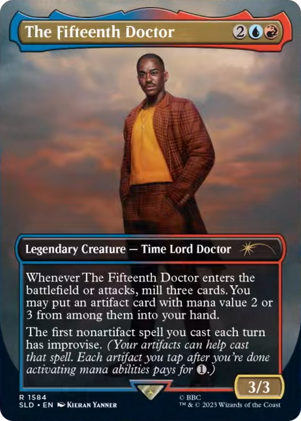 The Fifteenth Doctor - Borderless (SLD)