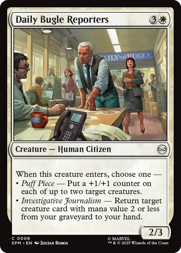 Daily Bugle Reporters (SPM)