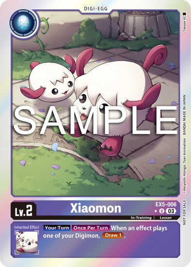 Xiaomon (Animal Colosseum Box Promotion Pack) - EX5-006 - Uncommon