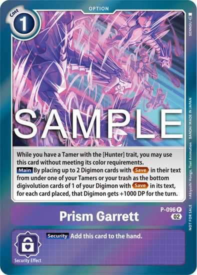 Prism Garrett - P-096 (3rd Anniversary Update Pack) - Promo