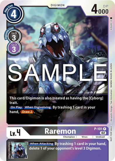 Raremon - P-101 (Limited Card Pack Ver.2) - Promo