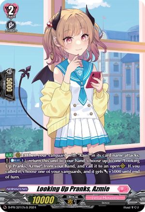 Looking Up Pranks, Azmie (Foil) - D-PR/321EN-S - Promo