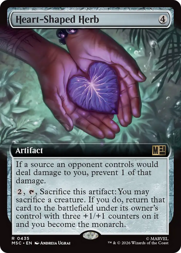 Heart-Shaped Herb - Extended Art (MSC) (Pre-Order)