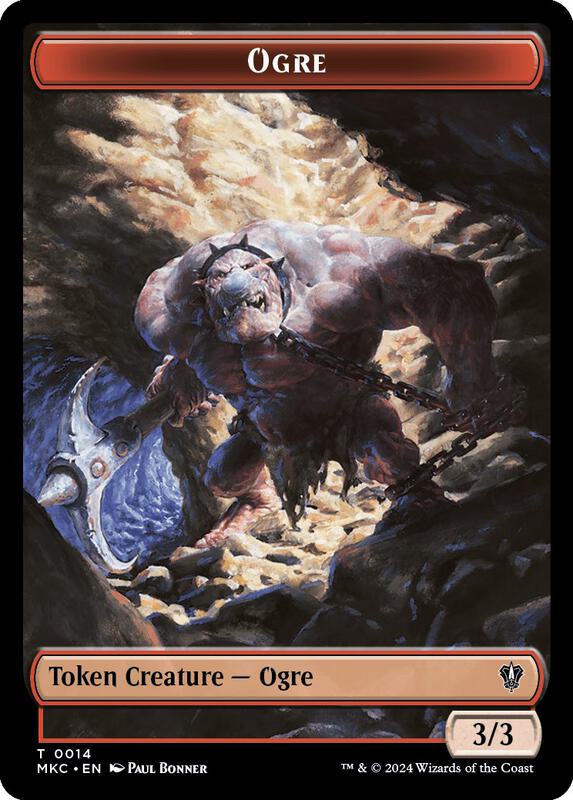 Human // Ogre Token (TMKC)