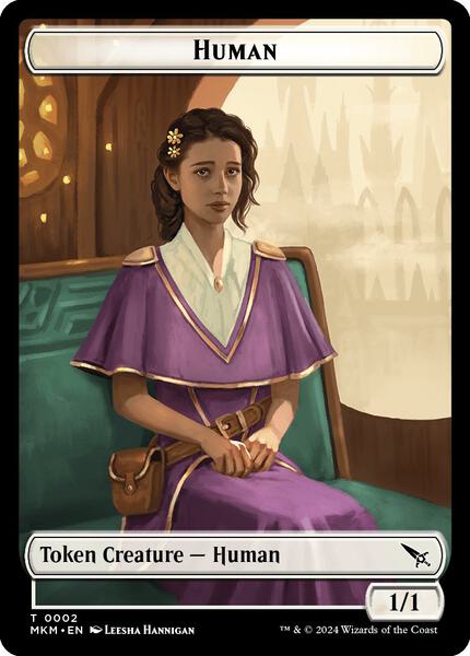 Human // Ogre Token (TMKC)