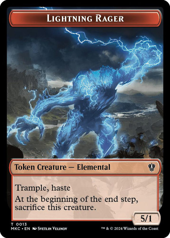 Gold // Lightning Rager Token (TMKC)