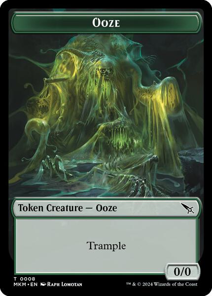 Ooze // A Mysterious Creature Token (TMKM)