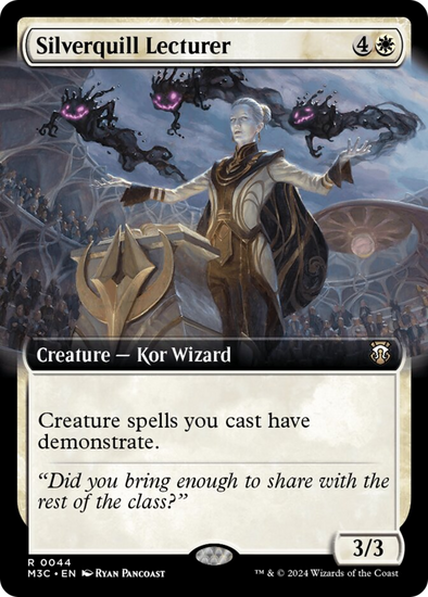 Silverquill Lecturer - Extended Art (M3C)