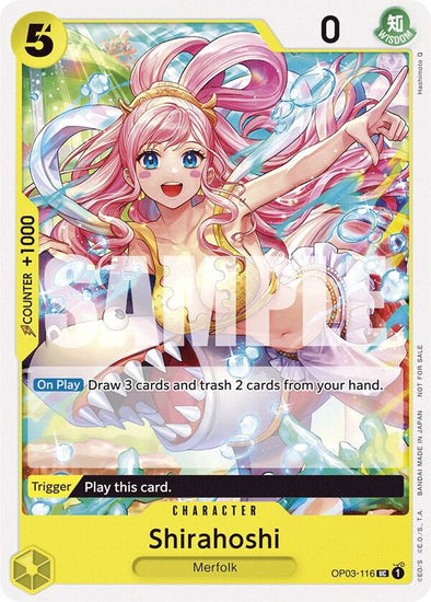 Shirahoshi (Tournament Pack Vol. 6) - OP03-116 - Promo