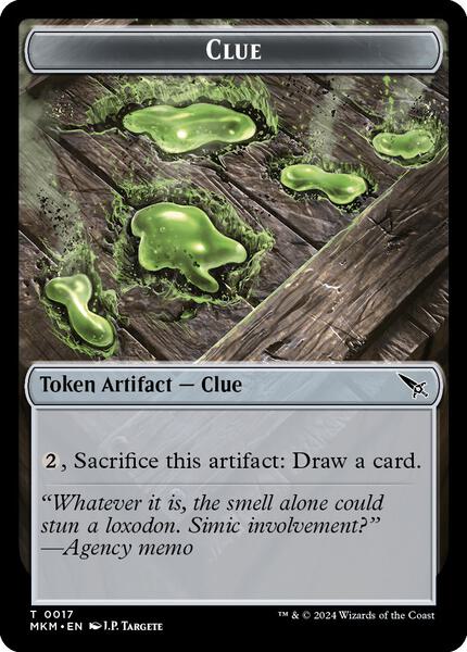Clue (017) // A 0044 Token (TMKM)