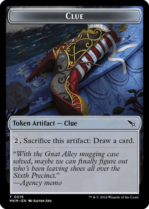 Thopter (020) // Clue (015) Token (TMKM)