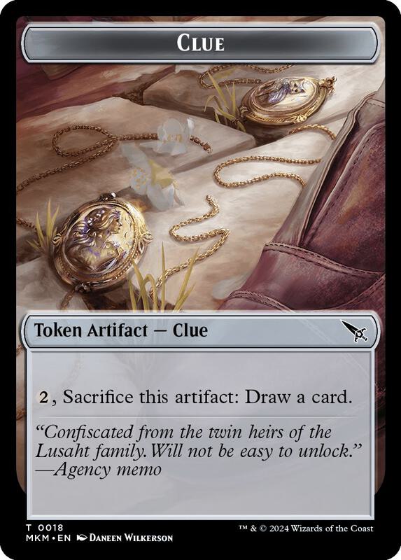 Thopter (020) // Clue (018) Token (TMKM)