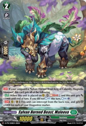 Sylvan Horned Beast, Maleeva - D-PR/336EN - Promo