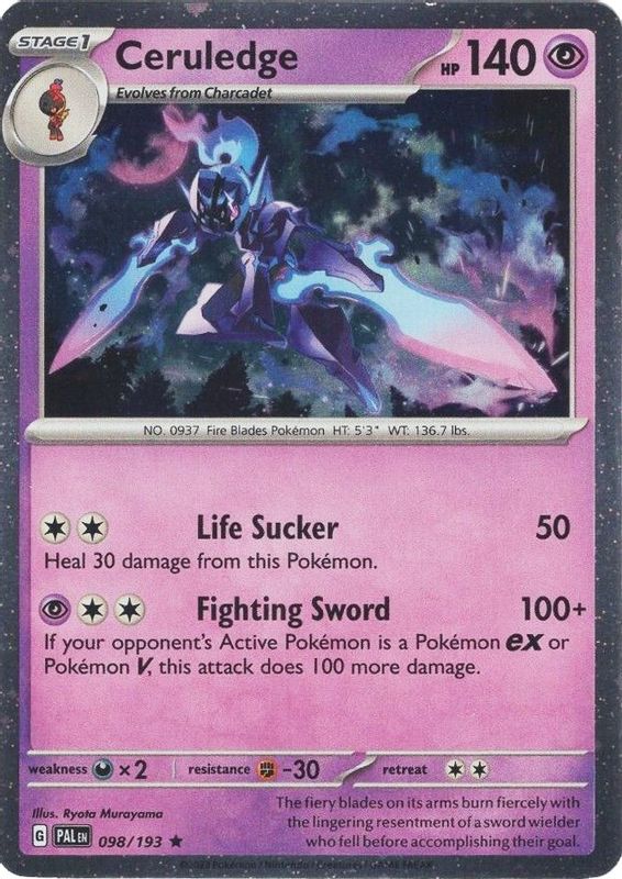 Ceruledge - 098/193 - Promo (Cosmos Holo)