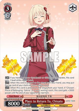 Place to Return To, Chisato (LRR) - LRC/W105-E035LRRLRR - Lico Rico Rare