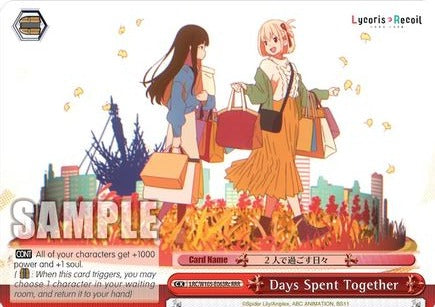 Days Spent Together (C) (RRR) - LRC/W105-E063RcRRR - Triple Rare (C)