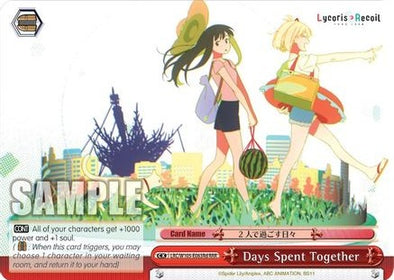 Days Spent Together (d) (RRR) - LRC/W105-E063RdRRR - Triple Rare (D)