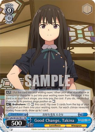 Good Change, Takina - LRC/W105-TE11TD - Trial Deck