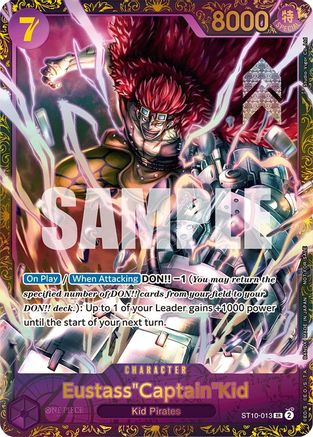 Eustass"Captain"Kid (Top 64) - ST10-013 - Super Rare