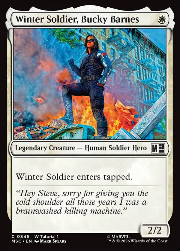 Winter Soldier, Bucky Barnes (MSC)