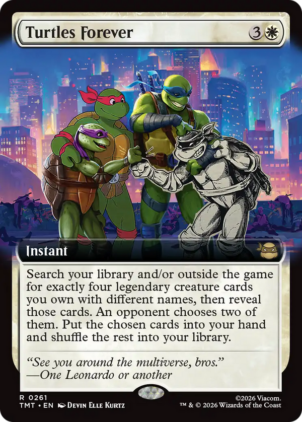 Turtles Forever - Extended Art (TMT)