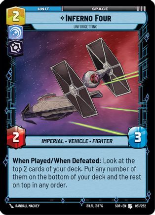 Inferno Four - Unforgetting - 031/252 - Uncommon