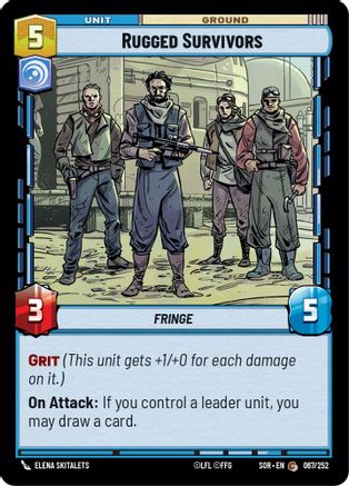 Rugged Survivors - 067/252 - Common