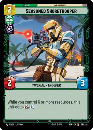 Seasoned Shoretrooper - 081/252 - Common