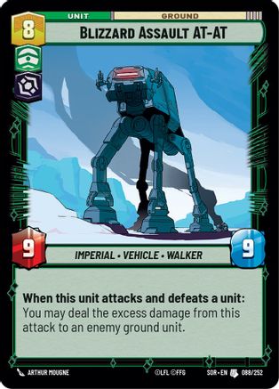 Blizzard Assault AT-AT - 088/252 - Uncommon