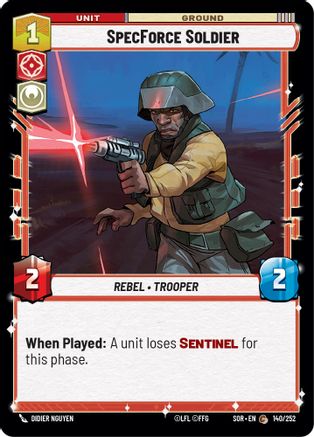 SpecForce Soldier - 140/252 - Common