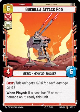 Guerilla Attack Pod - 148/252 - Common