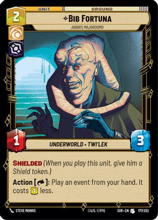 Bib Fortuna - Jabba's Majordomo - 177/252 - Uncommon