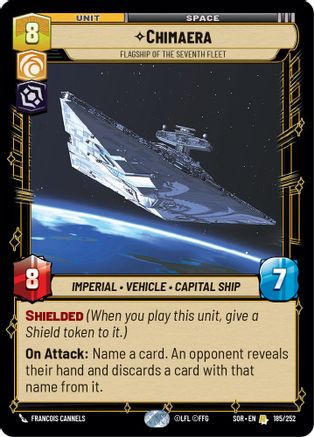 Chimaera - Flagship of the Seventh Fleet - 185/252 - Rare