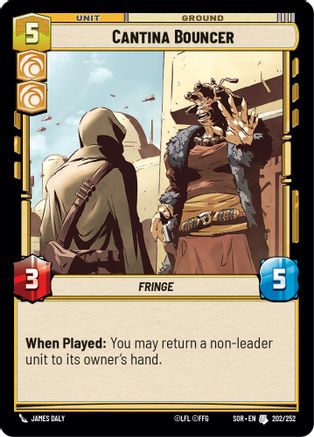 Cantina Bouncer - 202/252 - Uncommon